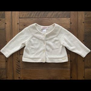Janie and Jack Baby Girl Cardigan Sweater (size 12-18 months)